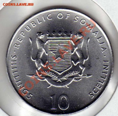 Сомали 10 шиллингов 2000 Год свиньи ДО 05.04 В 22.00МСК - img396
