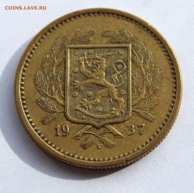 20 markkaa 1937 до 07.04 - 20марок37б