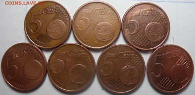 Монеты  ЕВРО от 1ц по 50 центов. - DSCN6906.JPG