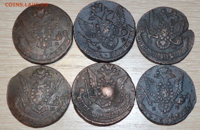 5 копеек Екатерины 2 (21 шт) - DSC_0006.JPG