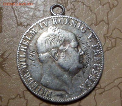 Пруссия 1855 г., 1 талер - 001