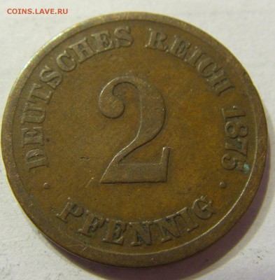 2 пфеннига 1875 Е Германия 08.04.2016 22:00 МСК - CIMG0749.JPG