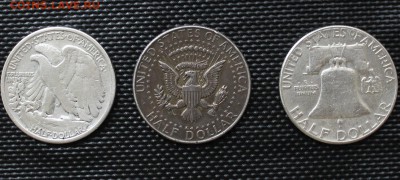 Half dollar 3 монеты Свобода,Кенеди,Франклин - IMG_2247.JPG