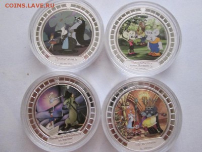 2$ 4шт. Набор монет. Советские мультфильмы. Серебро.до 6.04 - IMG_6091.JPG
