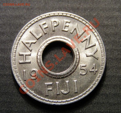 Фиджи, пол пенни 1954,  до 30 октября 22-00 - P1010015