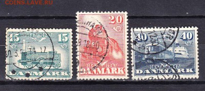 Дания 1947 паровозы - 50
