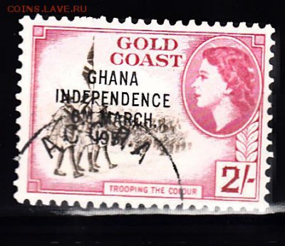 Колонии Золотой берег( Гана) 1м 2ш - 72