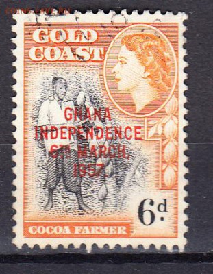 Колонии Золотой берег ( Гана) 1957 1м 6д - 76