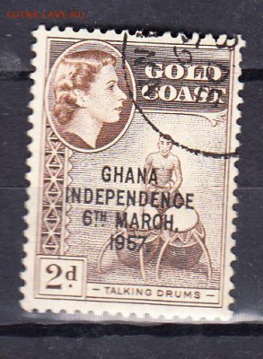 Колонии Золотой берег ( Гана) 1957 1м 2д - 77