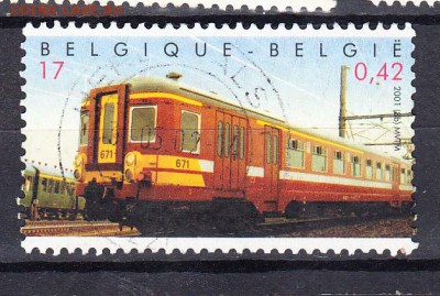 Бельгия 2001 жд состав - 96