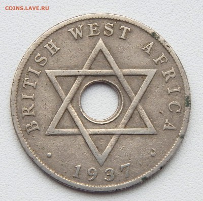1 ПЕННИ БРИТАНСКАЯ ЗАПАДНАЯ АФРИКА 1937 до 7.04.16 - DSCN3566.JPG