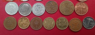 40 иностранных  монет без повторов       до 8.04.16    22.00 - 2016-04-04 21.45.20