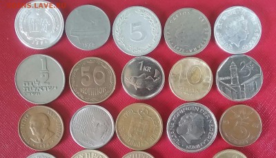 25 иностранных монет без повторов     до 8.04.16    22.00 - 2016-04-04 22.10.05