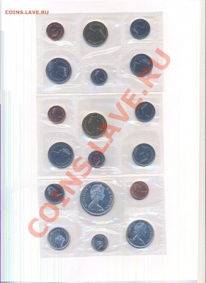 Наборы Канады и США, Mint и Proof - канада 1965-1989-1