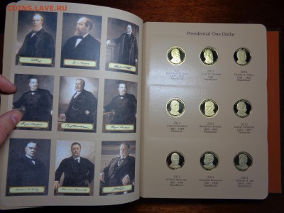 США Президентские доллары 2007-2015 PROOF mint S + Сакагавея - DSC00035_новый размер.JPG