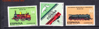Испания 1982 паровозы - 108