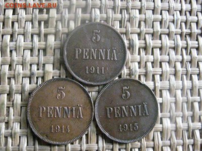 5 пенни, 3 шт. 1911, 1914, 1915г. До 11.04.2016г. - 11 и 12 036.JPG