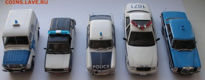 Полицейские Машины Мира 1:43 5шт. до 7.04 с рубля Короткий - P3190009.JPG