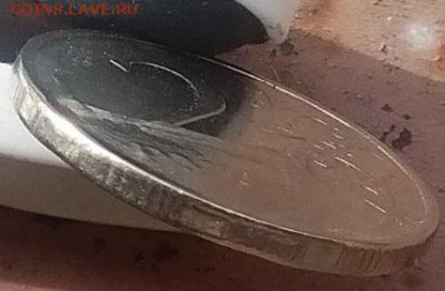 2 руб.2010г. выкрошка штемпеля с двух сторон. - IMG_20160405_150558