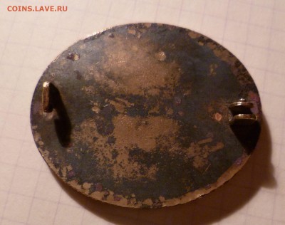знак " За Ранение" Тяжелый с позолотой !??? - 2-рана