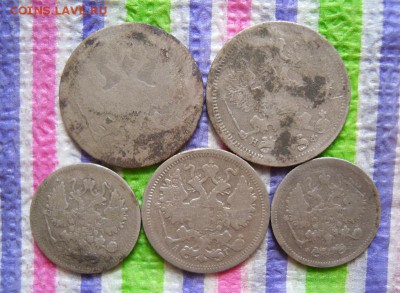 Царское серебро - 5 монет (20, 15, 10 к)  до 11.04.2016 - SAM_8139а