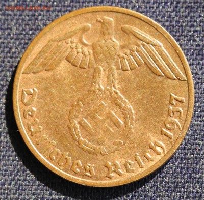 С 1 руб. III-й РЕЙХ 1 пфенниг 1937"А" БРОНЗА до 12.04 - IMG_0894.JPG