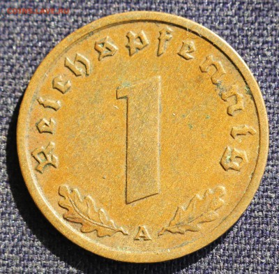 С 1 руб. III-й РЕЙХ 1 пфенниг 1939"А" БРОНЗА до 12.04 - IMG_0895.JPG
