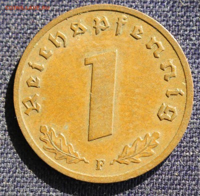 С 1 руб. III-й РЕЙХ 1 пфенниг 1938"F" БРОНЗА до 12.04 - IMG_0899.JPG