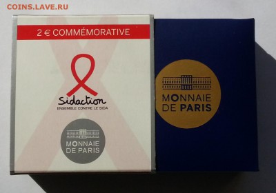 Франция 2 евро 2014 PROOF (цветная) до 12.04.16  22:00 - 20160327_121441