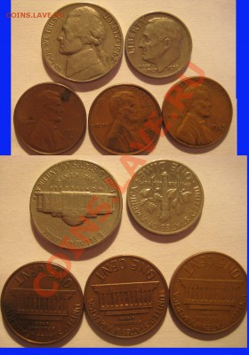 Лот монет США до 01.11.10 в 22=00 - 3