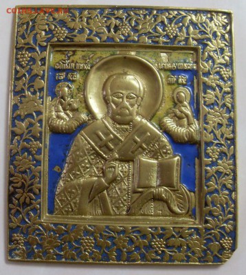 плашка Николай Чудотворец. 2 эмали. большая. до 12.04. - SDC17005.JPG