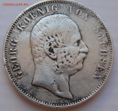 5 марок Саксония 1903   на подлинность - P3269203.JPG