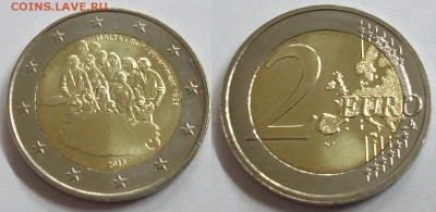 2 евро Мальта 2013 Собственное правительство - 100_5093