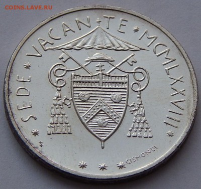 Ватикан 500 лир 1978, до 15.04.16 в 22:00 МСК - 4248