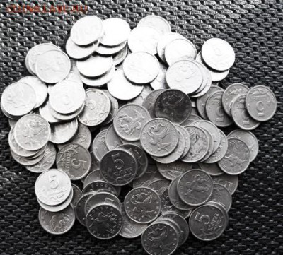 110 монет "5копеек" РФ (оба двора)   11.04.16  =22-20= - IMG_4501.JPG