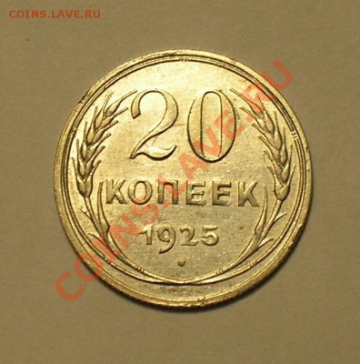 20 копеек 1925 г. Окончание: 3 ноября 2010г. В 20.00 мск. - P1010081.JPG