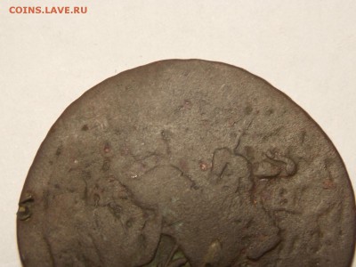 2 коп. 1763. перечекан с 4 копеек на оценку. - DSCN4764.JPG