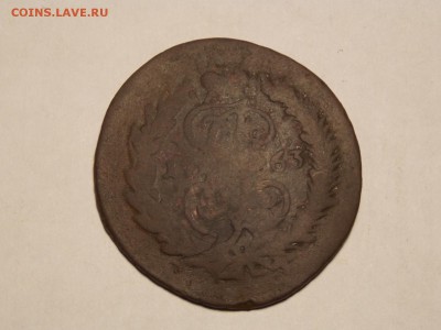 2 коп. 1763. перечекан с 4 копеек на оценку. - DSCN4761.JPG
