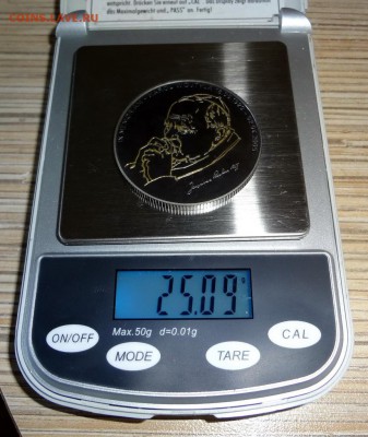 Либерия 10 долларов 2005 Proof Черная монета до 14.04.2016 - DSC05.JPG