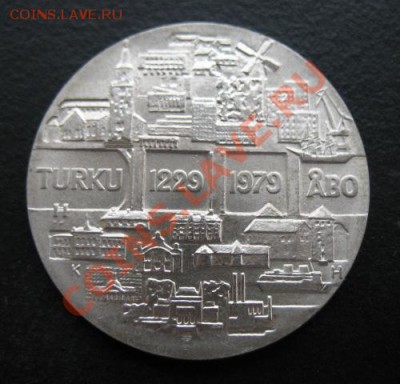 серебро, Финляндия, 1979 г, 25 М, до 02.11 в 21-30 мск - фин 25 м а