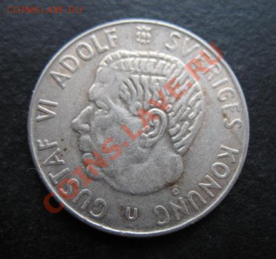 серебро, Швеция, 1962 г, 1 Кр, до 02.11 в 21-30 мск - швед 1962 а