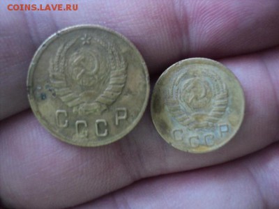 Красивые 1 и 2 копейки 1945 года   ок.11.04.16  23-00 мск - DSC01232[1].JPG