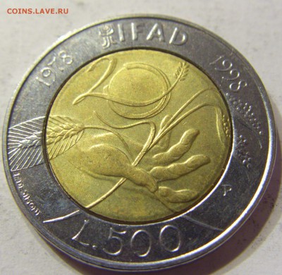 500 лир 1998 Италия IFAD 15.04.2016 22:00 МСК - CIMG2378.JPG