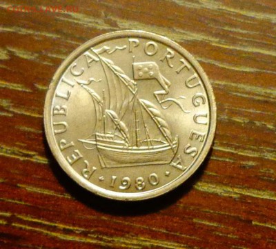 ПОРТУГАЛИЯ - 5 эск. КОРАБЛЬ блеск до 15.04, 22.00 - Португалия 5 эск 1980 корабль