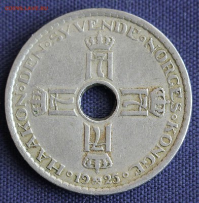 С 1 руб. НОРВЕГИЯ 1 крона 1925г. до 16.04 в 22-00 - IMG_0704.JPG