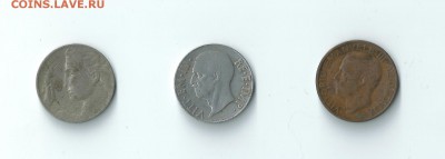 Италия 10, 20, 20 чентезимо 1909-1940 до 15.04 22:00 - 02
