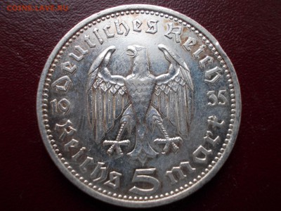 Лот из десяти монет (5 марок, Германия 1935 г., A). - DSCN0055.JPG