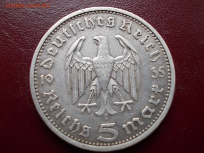 Лот из десяти монет (5 марок, Германия 1935 г., A). - DSCN0057.JPG