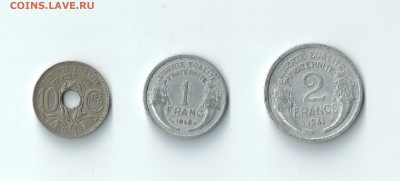 1, 2 франка 1936-1948 до 15.04 22:00 - 01