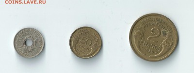 2 франка 1936-1939 до 15.04 22:00 - 03